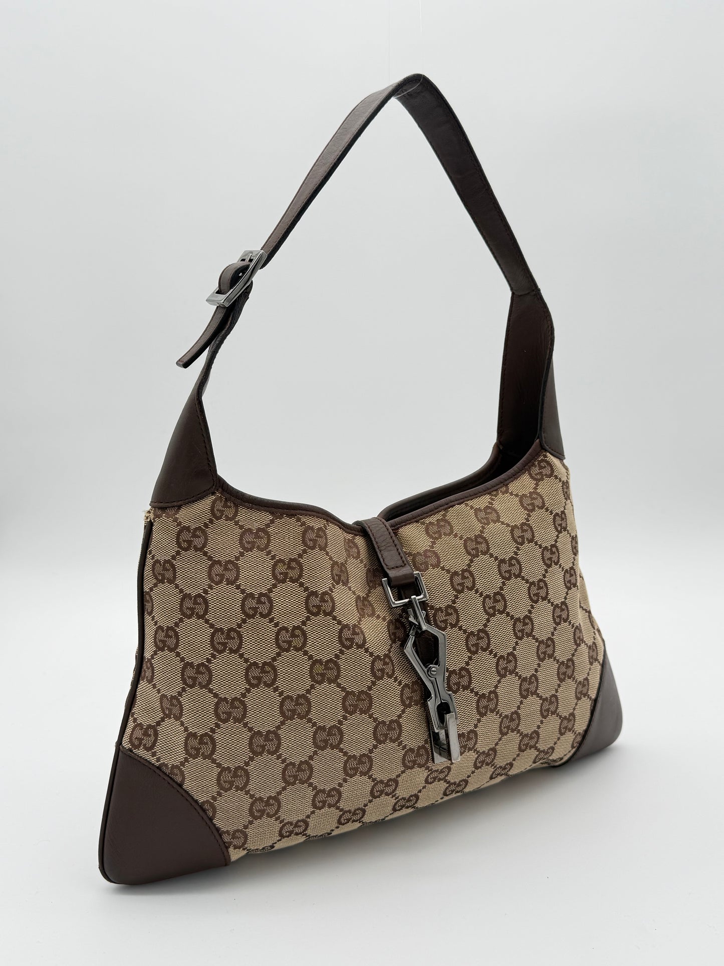 Gucci GG Canvas Jackie Shoulder Bag
