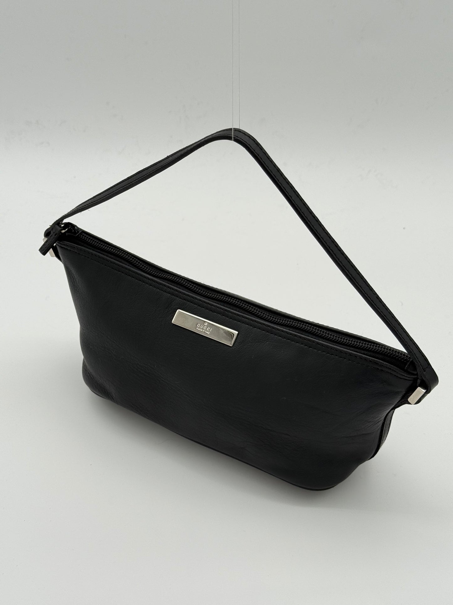 Gucci Black Leather Mini Shoulder Bag