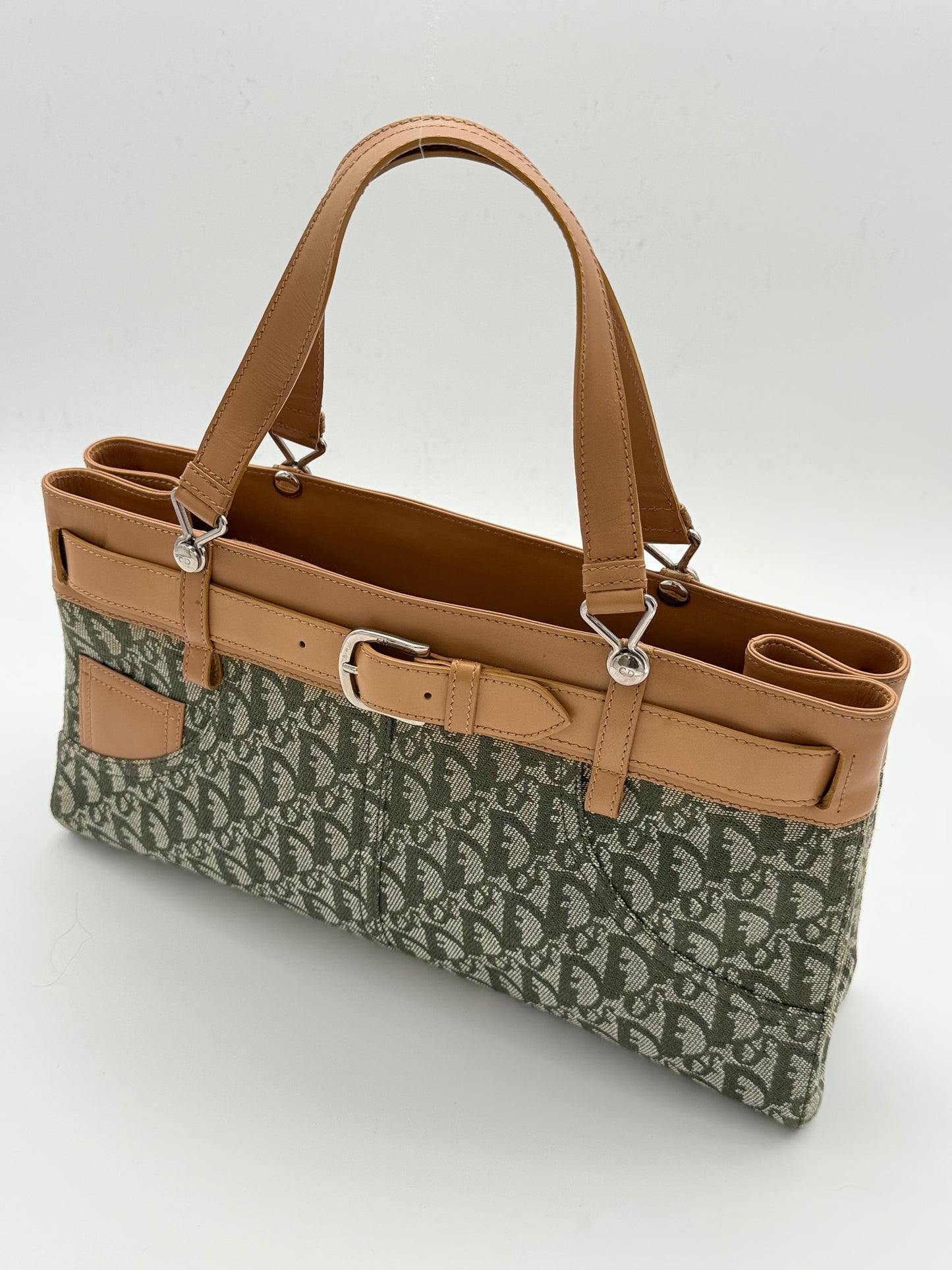 Christian Dior Diorissimo shoulder Bag in Oblique Canvas