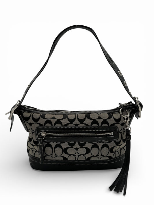 Coach Signature Jacquard Shoulder Bag