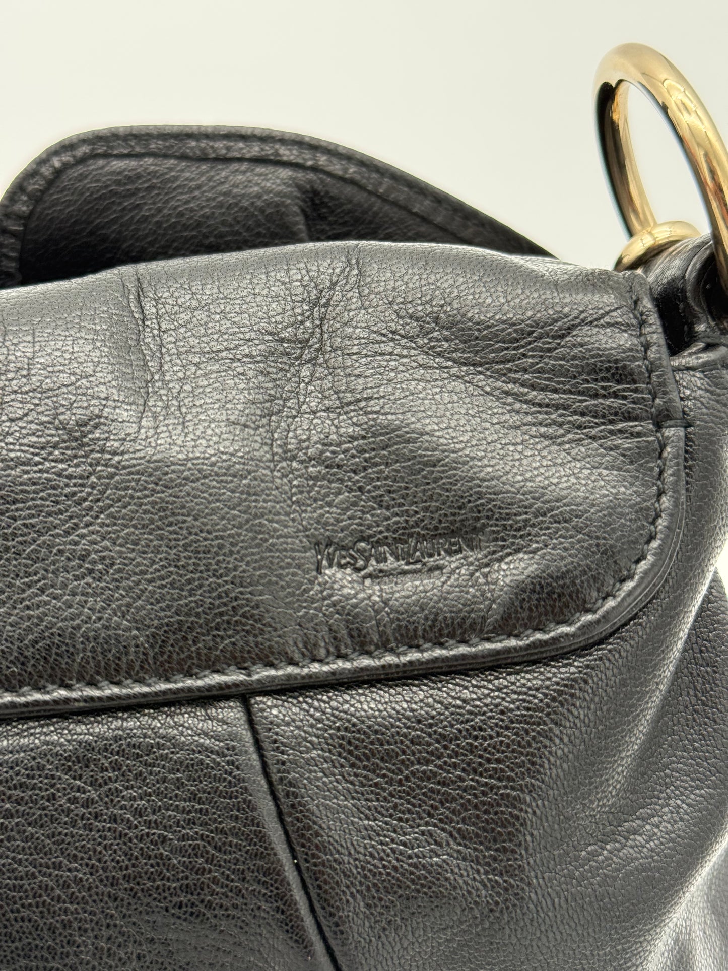 Yves Saint Laurent Nadja Floral Shoulder Bag