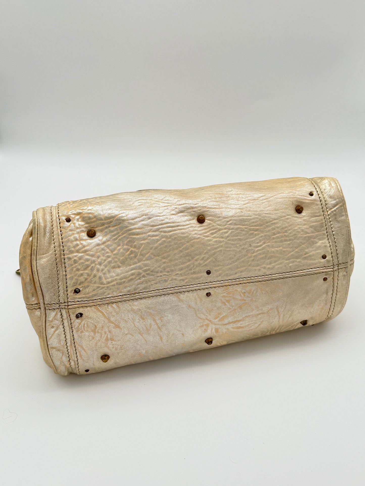 Chloé Paddington Metallic Gold Bag