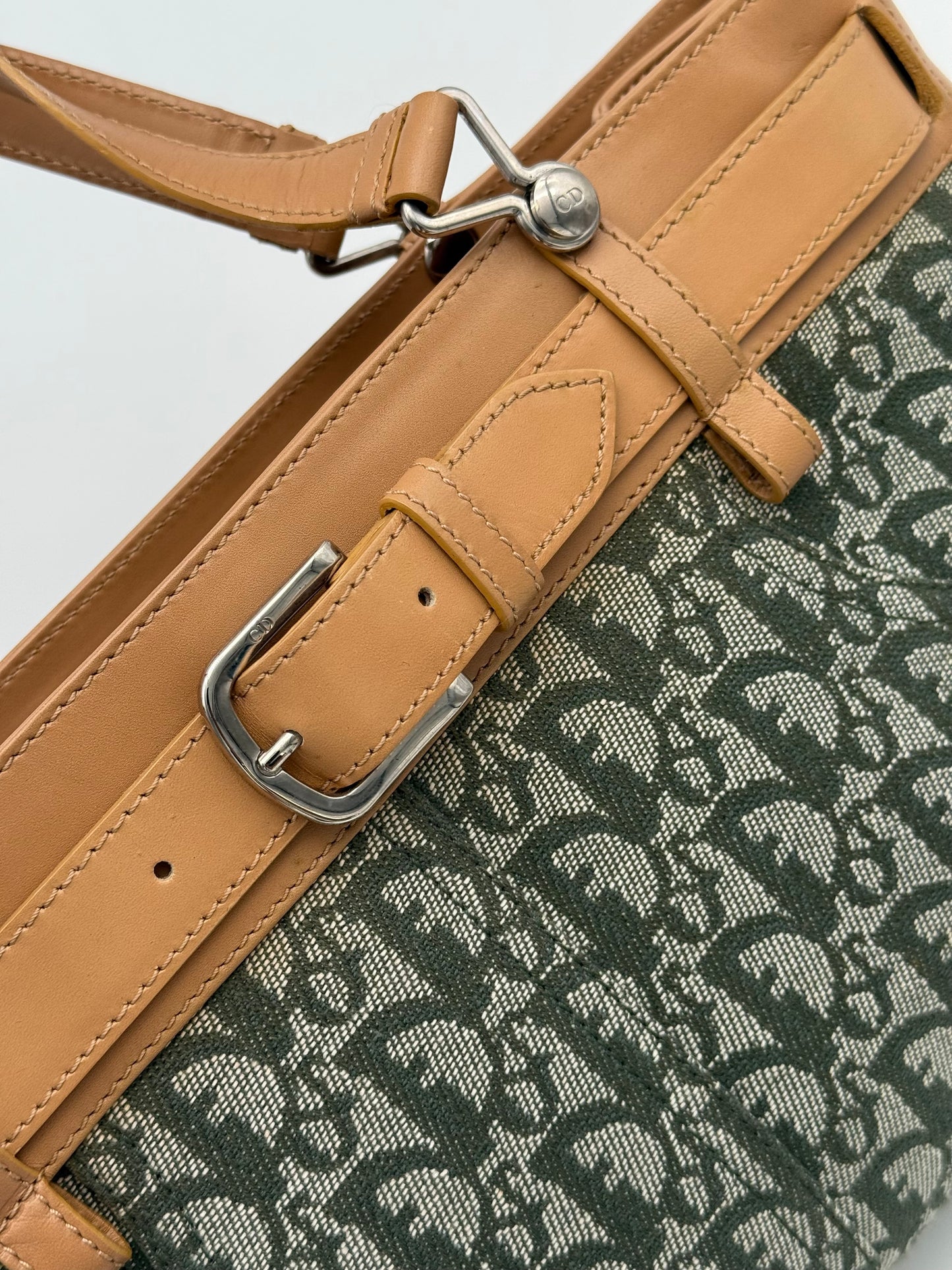 Christian Dior Diorissimo shoulder Bag in Oblique Canvas