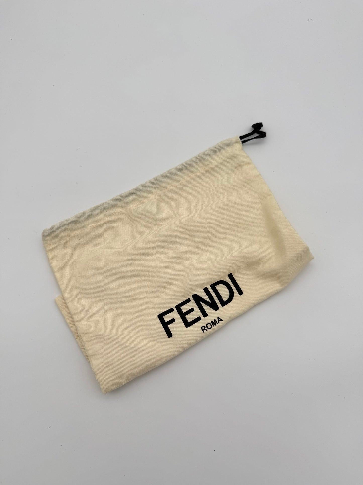 Fendi Zucca Chef Shoulder Bag Brown Canvas