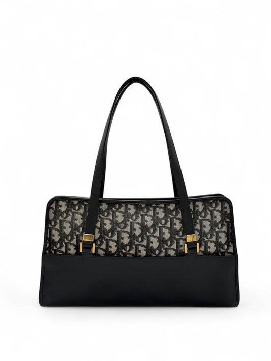 Christian Dior Diorissimo Canvas Shoulder Bag