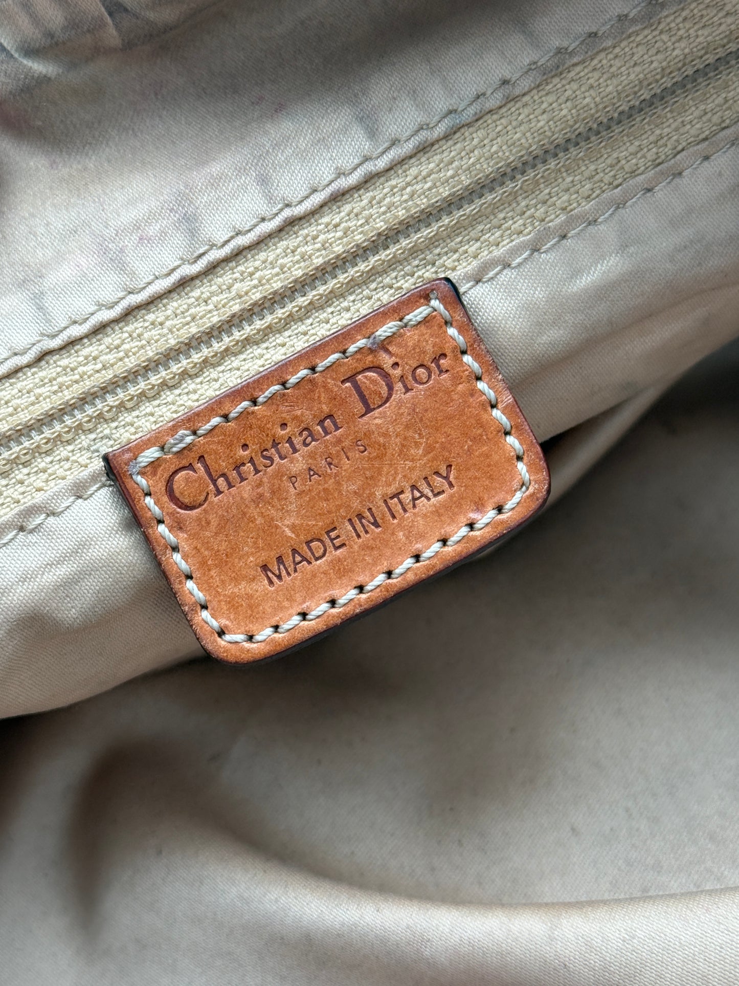 Christian Dior Romantic Trotter Barrel Bag