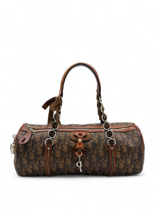 Christian Dior Romantic Trotter Barrel Bag